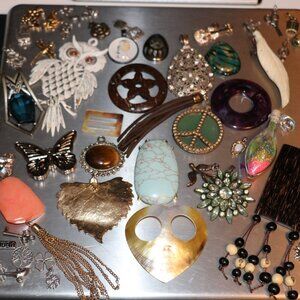 50+ Pendants, Charms, & Finales From Vintage to Modern Day Jewelry